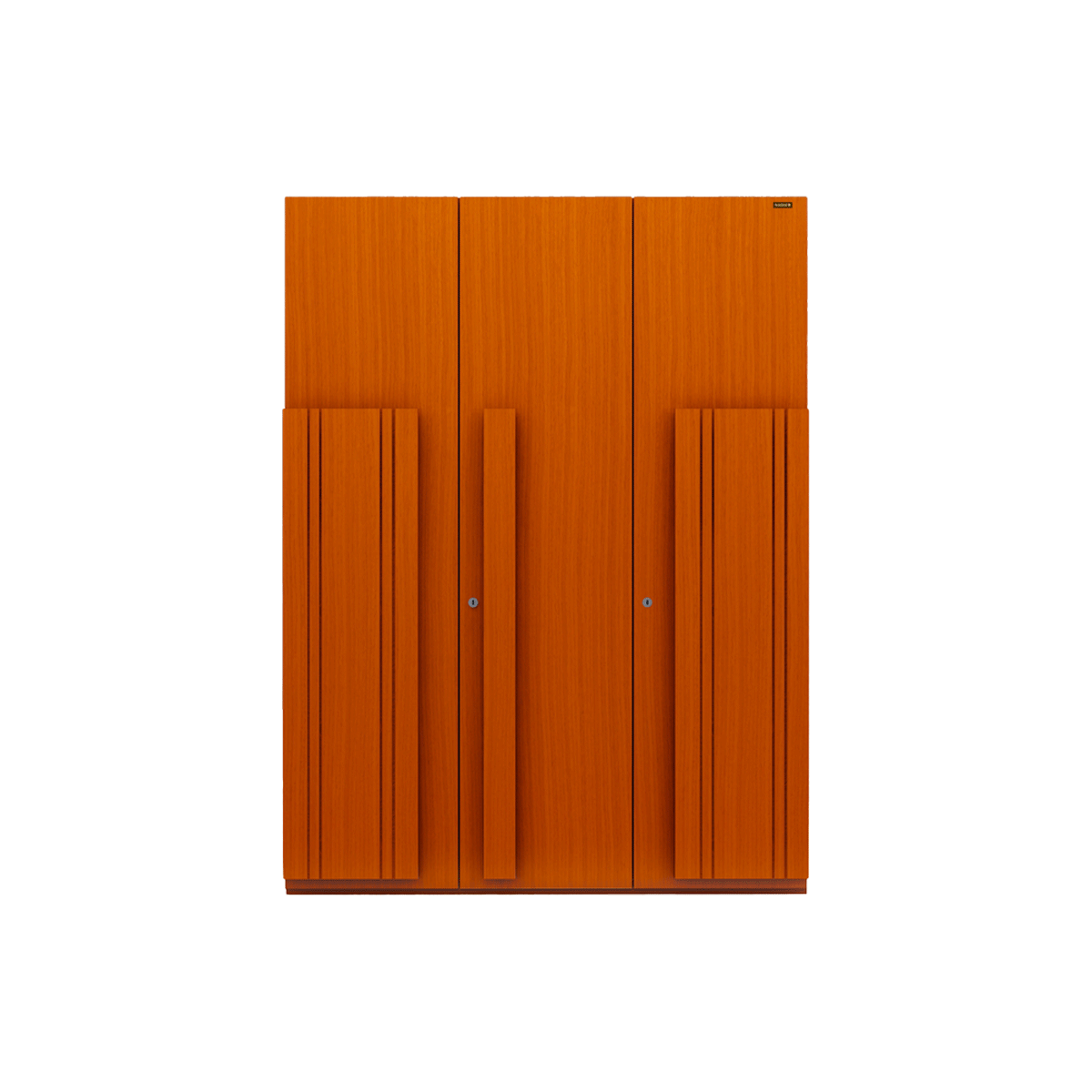 3 Shutter Crown Almirah