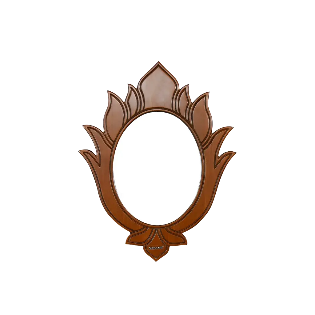 Lotus Mirror Frame