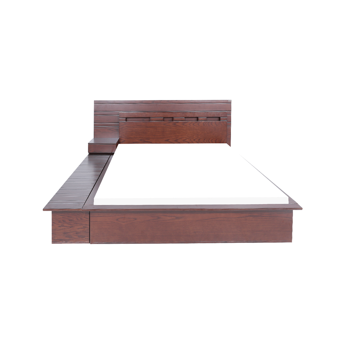 Crown Bed Without Bed Side Table