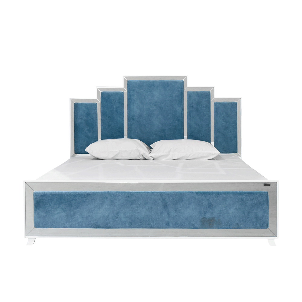 [NFL-HBKD-P020-WDFF-WH01] Nova Bed-White