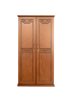 [NFL-HCBD-P009-WDBV-AR23] 2 Shutter Mansion Almirah