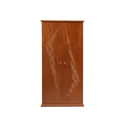[NFL-HCBD-P010-WDBV-AR23] 2 Shutter Majestic Almirah