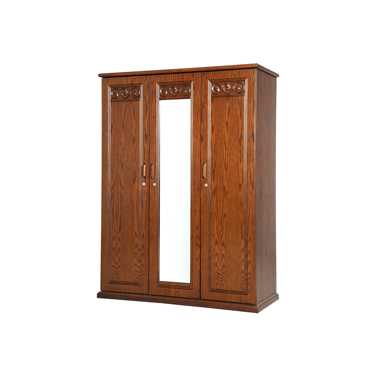 [NFL-HCBT-P011-WDGL-AR21] 3 Shutter Taj Almirah