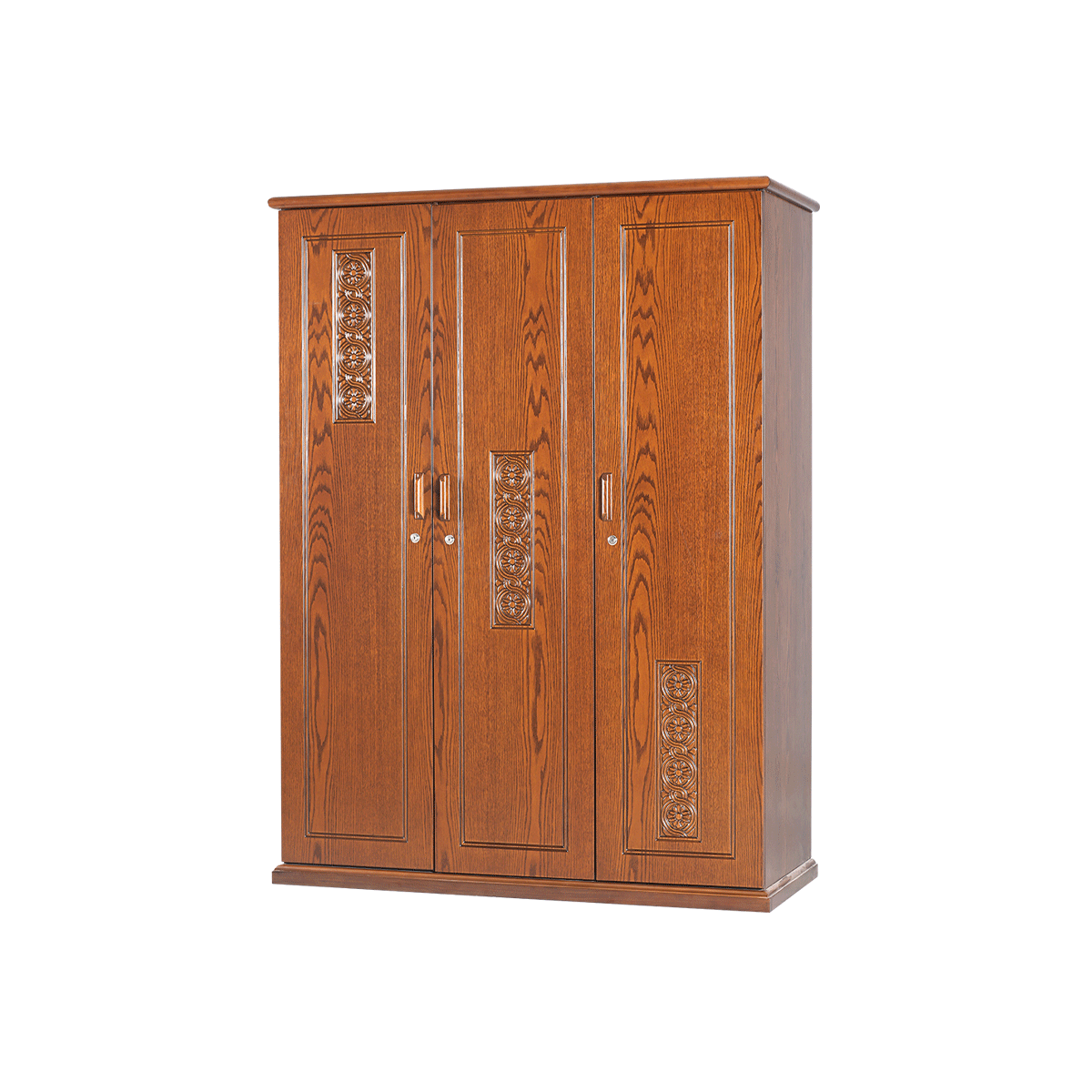 [NFL-HCBT-P015-WDBV-AR23] 3 Shutter Starlit Almirah