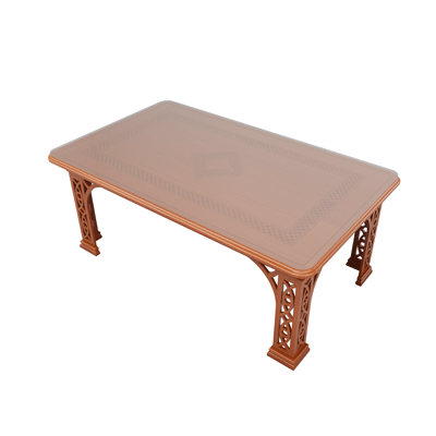 [NFL-HTDM-P007-WDGL-AR22] Anonna Dining Table