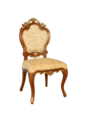 [NFL-HCDN-P006-WDFF-AR23] Rose Victoria Dining Chair