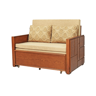 [NFL-HSCB-P001-WDFF-AR23] Daffodil sofa cum bed