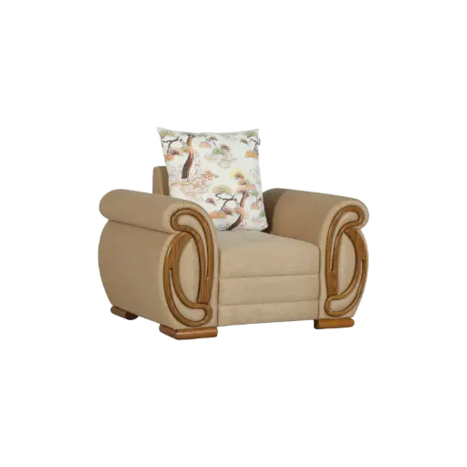 [NFL-HSSS-P016-WDFF-AR23] Radiant Sofa 1 Seater