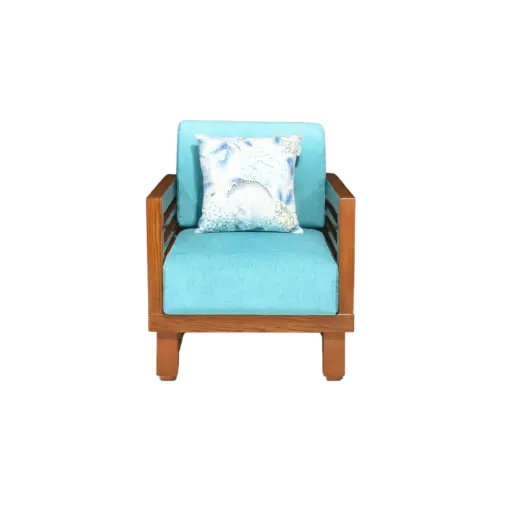 [NFL-HSSS-P018-WDFF-AR23] Bergenia Sofa 1 Seater