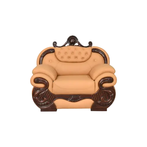 [NFL-HSSS-P031-WDFR-AR23] Belgium Sofa 1 Seater