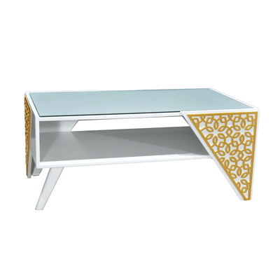 [NFL-HTCN-P023-WDGL-WH22] Olivia Center Table