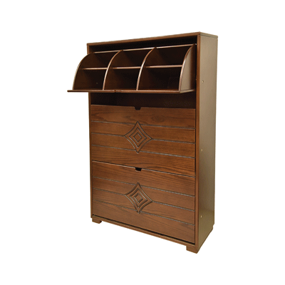 [NFL-HRSH-P003-WDBV-AR23] New Classic Shoe Rack