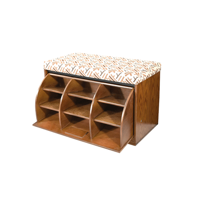 [NFL-HRSH-P006-WDFF-AR23] Oriental Shoe Rack