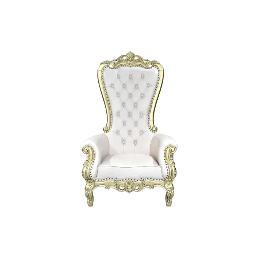 [NFL-HCRT-P001-WDFF-GD04] King High Back Chair