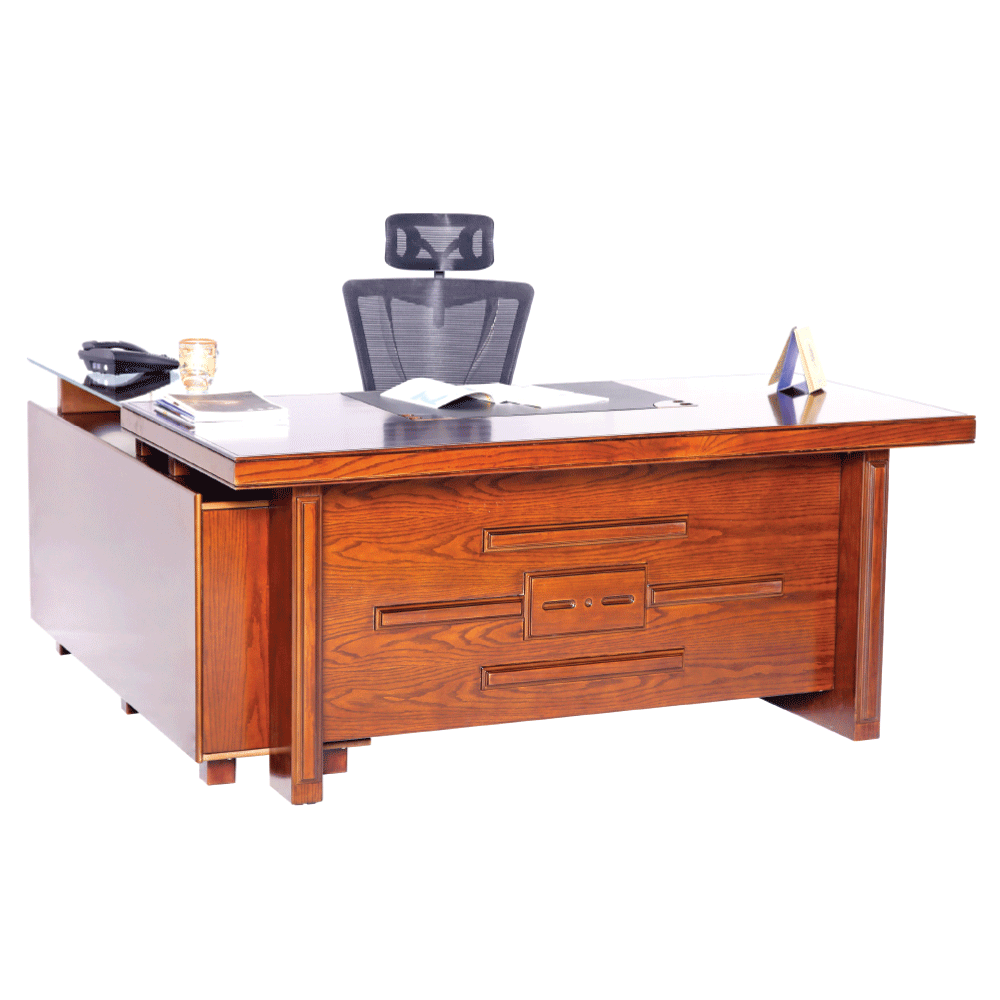 [NFL-OTMD-P003-WDBV-AR23] Metro Md Table (With Fixed Side Rack And Without Drawer)