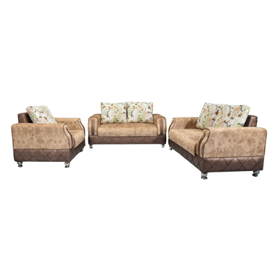 [NFL-HSSS-P042-WDFF-AR23 & NFL-HSDS-P042-WDFF-AR23] Candy Sofa Set