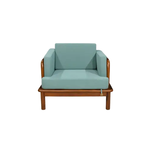 [NFL-HSSS-P063-WDFF-AR23] Olive Sofa (01 Seater)