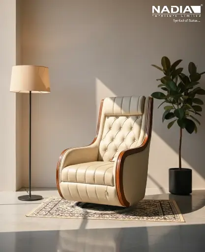 [NFL-HCRC-P006-MSFF-BK23] Elegant Rocking Chair