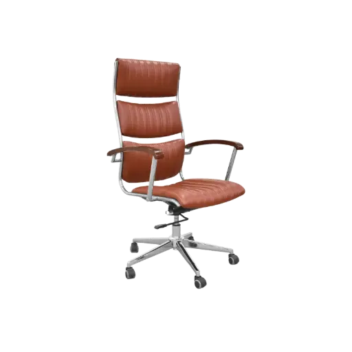 [NFL-OCSW-P055-CRFR-SS14] Swivel Chair (High Back)